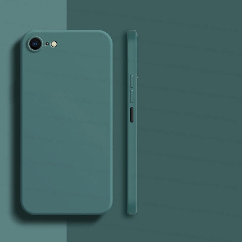 Modische Schutzhülle aus Flüssigsilikon für iPhone 7 / 8 / SE 2020 / SE 2022