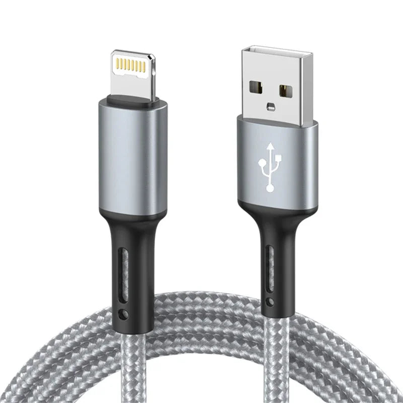 3A USB Schnellladekabel – Geflochtenes Design, CE-Zertifiziert, Fast Charging