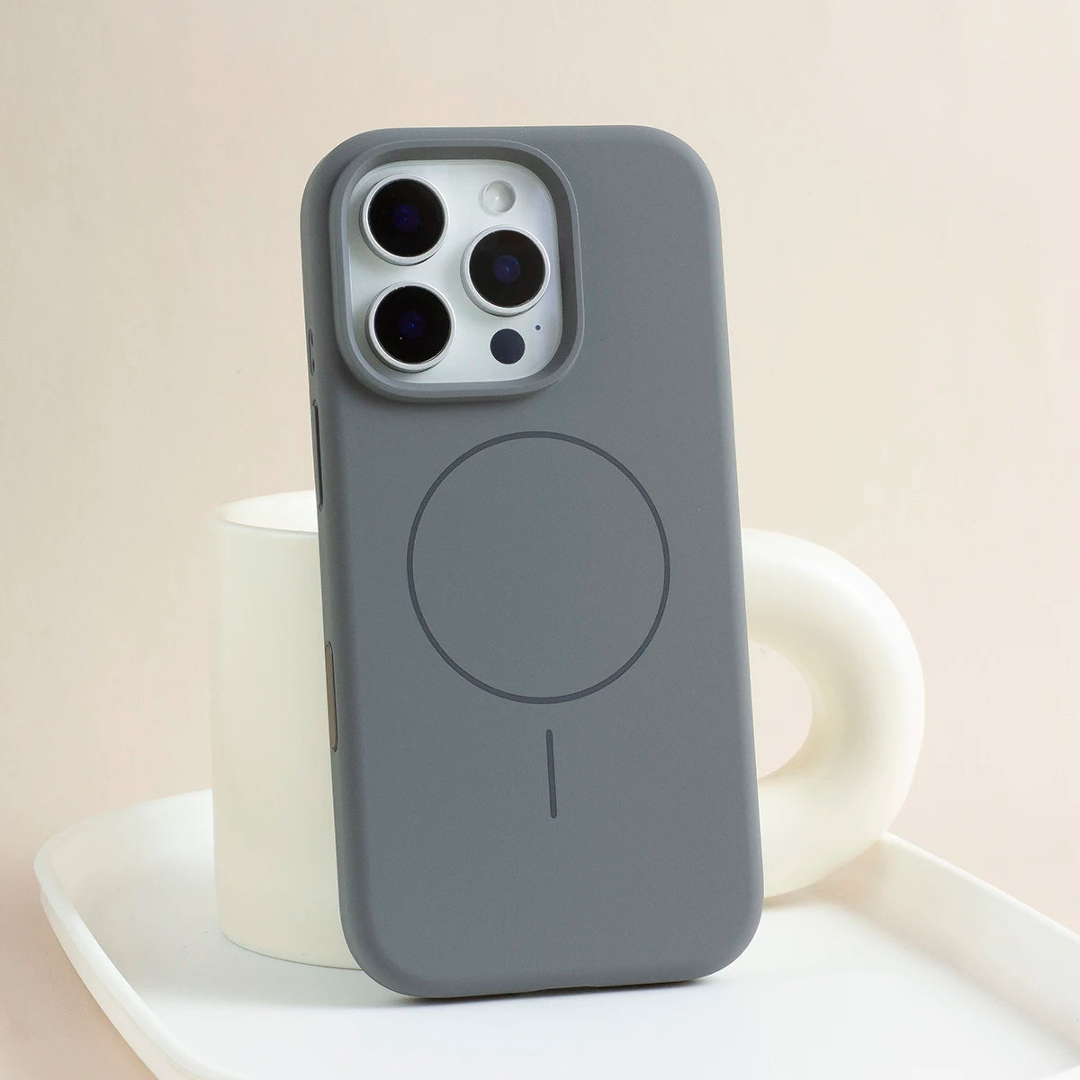 Magnetische Silikonhülle mit MagSafe für iPhone 11–16 Pro Max | Offizielle Schutzhülle mit Lanyard & Soft Cover