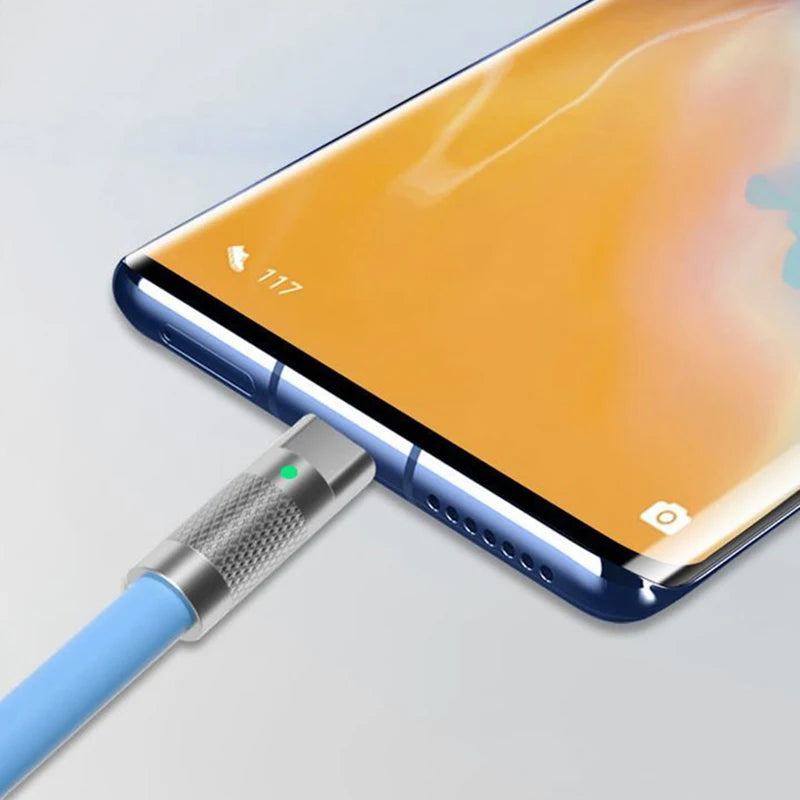 USB-C zu USB-C Schnellladekabel – 6A | Laden & Datenübertragung