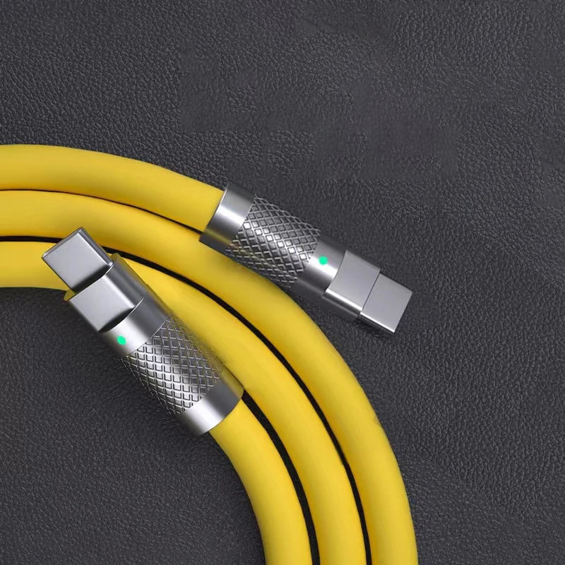 USB-C zu USB-C Schnellladekabel – 6A | Laden & Datenübertragung
