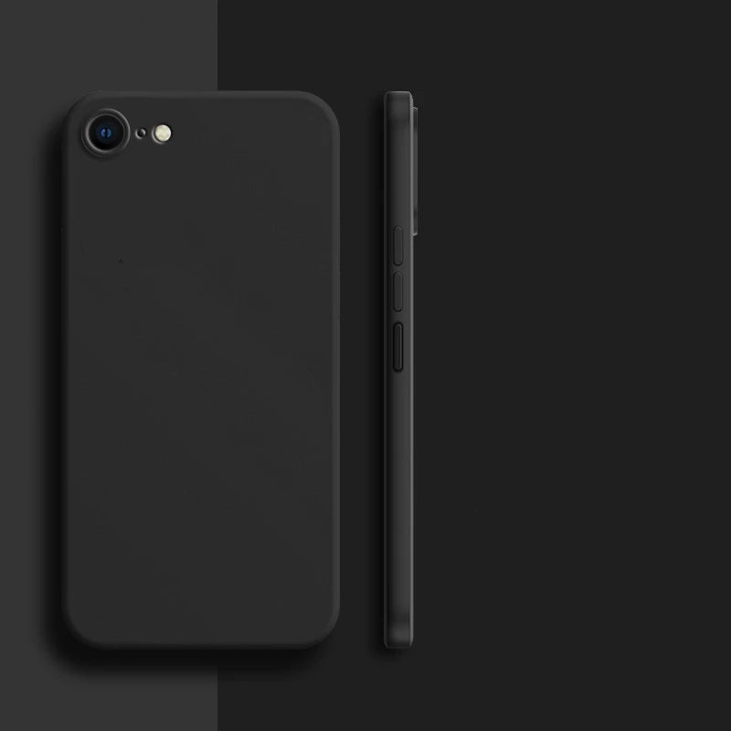 Modische Schutzhülle aus Flüssigsilikon für iPhone 7 / 8 / SE 2020 / SE 2022