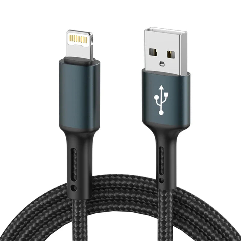 3A USB Schnellladekabel – Geflochtenes Design, CE-Zertifiziert, Fast Charging